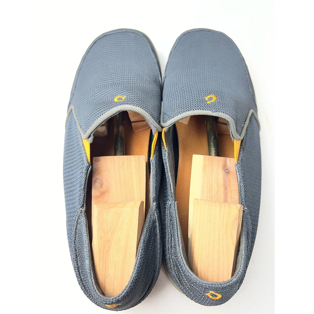 Olukai NOHEA MESH Slip on Men's Size 12 Gray - Picture 3 of 11